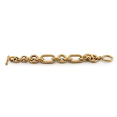 Adore Adorn Bracelet Marcella Link Chain Bracelet in Brass Classic Metal Bracelets With Cable Chain, Timeless Link Bracelets With Chunky Chain, Timeless Link Bracelet With Chunky Chain, Timeless Chunky Link Chain Bracelet, Timeless Chunky Chain Link Bracelet, Everyday Brass Oval Link Chain Bracelet, Brass Chain Bracelets With Rectangular Links, Gold Link Bracelet In Brass Chain Style, Everyday Oval Link Brass Chain Bracelet