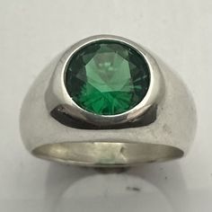 I just added a new item to eBay, MJG STERLING SILVER MEN'S RING.10MM FACETED LAB EMERALD. SIZE 9. MAY BIRTHSTONE! #eBay #eBaySeller Classic Green Signet Ring For Promise, Classic Green Crystal Ring In Sterling Silver, Classic Round Signet Ring With May Birthstone, Classic Green Signet Ring Stamped 925, Classic Green Signet Ring With Center Stone, Classic Emerald Rings Stamped 925, Classic Silver Emerald Ring For May Birthstone, Green Solitaire Signet Ring, Classic Green Emerald Ring Stamped 925