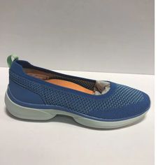 Vionic Women’s Kallie, Blue Slip-On Sneakers, Size 5m - Condition Is New With Box. - Uf Casual Blue Synthetic Slip-on Sneakers, Functional Blue Slip-resistant Walking Shoes, Blue Casual Walking Shoes For Spring, Casual Blue Walking Shoes For Spring, Flat Walking Shoes With Arch Support For Sports, Sports Walking Shoes With Arch Support, Comfortable Blue Slip-on Sneakers With Ortholite Insole, Casual Blue Round Toe Walking Shoes, Casual Blue Walking Shoes With Round Toe