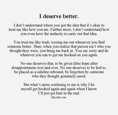 a poem written in black and white with the words i dessere better on it