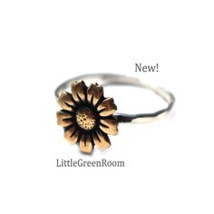 Mammoth Sunflower, Flower Ring, Stack Ring, Silver Stack Ring, Sunflower Stack Ring, Boho Ring, Ster Adjustable Nickel-free Flower-shaped Rings, Sunflower Design Rings Suitable For Gifts, Flower Shaped Stackable Rings For Gift, Adjustable Nickel Free Flower Ring, Nickel-free Flower Ring For Anniversary, Adjustable Nickel-free Flower Ring, Gold Flower Ring Nature-inspired, Gold Nature-inspired Flower Ring, Nature-inspired Gold Flower Ring