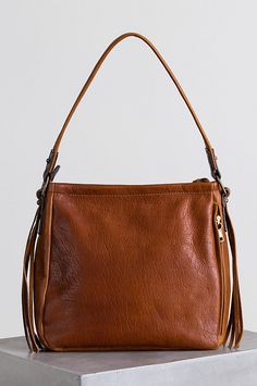 Image Daily Use Cognac Shoulder Bag With Textured Leather, Brown Textured Leather Hobo Bag For Travel, Travel Hobo Bag In Textured Leather, Everyday Cognac Textured Leather Hobo Bag, Everyday Textured Leather Cognac Hobo Bag, Everyday Textured Leather Satchel Hobo Bag, Cognac Textured Leather Hobo Bag For Everyday, Textured Leather Satchel Hobo Bag For Everyday Use, Cognac Textured Leather Hobo Shoulder Bag