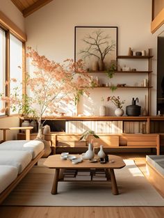 the living room is clean and ready to be used as a place for people to relax