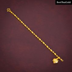 This Shop has a Special Free Gift (Chain) for Every Order. 😊🙏 Item: 1 x Bracelet For: Women Type: GOLD PLATED over Brass, Nickel free Gold Purity: 96.5% Surface: Shiny Length: ~ 7 inches Weight: ~ 10 grams Color: Yellow Gold ( slightly +/- from photo ) Handmade from Thailand. Thai gold plating technic really solid and stunning look. Rewarding your life from hard working, match up your dress, bridesmaid wedding engagement or a gift to someone special for you. The Craftsmanship of Thai Jewelry ? Handmade 22k Gold Bracelet Gift, Traditional Handmade Gold Bracelet As Gift, Traditional Handmade Gold Bracelet For Gift, Yellow Gold Jubilee Bracelet As Gift, Yellow Gold Plated Bracelets As Gift, Traditional Bangle Chain Bracelet Gift, Yellow Gold Jubilee Bracelet Gift, Gold Bracelets With Round Beads For Celebration, 22k Gold Bracelets For Festivals Gift