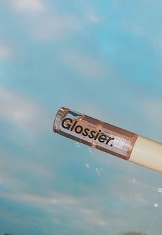 Glossier Lip Gloss Aesthetic, Lip Gloss Aesthetic, Aesthetic Glossier, Aesthetic Sky Clouds, Gloss Aesthetic, Glossier Lip, Clouds Pink, Boujee Aesthetic