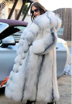 Fur Coat Outfit, Long Fur Coat, Fox Coat, Fabulous Furs, Real Fur Coat, Pipe Dream, Mink Fur Coat, Winter Gear, Arctic Fox