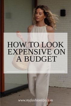 How To Look Chic On A Budget, How To Look Expensive On A Budget, How To Dress Expensive, How To Look Expensive Outfits, Look Expensive Outfits, Expensive Looking Outfits, Quiet Luxury Outfit