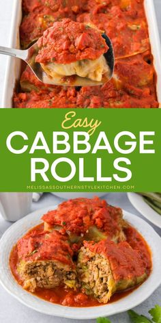 Savor low carb dinner ideas with these Easy Cabbage Rolls. A savory mix of ground beef and pork filling is wrapped in tender cabbage leaves, then topped with a rich tomato sauce mixture. Pair with mashed potatoes or buttered rice for a comforting addition to keto dinner recipes!