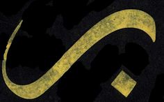 an image of a black and yellow background with the letter c in it's center