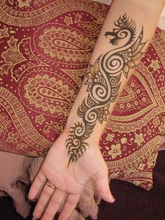 a woman's arm with a tattoo on it