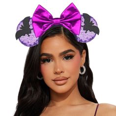 PRICES MAY VARY. Women mouse ears headband is mainly made of polyester.We have four patterns for you to choose. Halloween hair accessory is suitable for all women girls.We have one size.You would get more compliments when you put it on. Rave ears headband is convenient and comfortable to wear and you can use them for a long time. Cosplay mouse ears hairband uses sequin design to make the headband sparkle.You would get more compliments when you put it on. Girls headpiece is suitable for various o Bat Clothing, Halloween Mouse, Halloween Accessories Hair, Halloween Headband, Mouse Ears Headband, Sequin Design, Ears Headband, Halloween Hair, Women Halloween