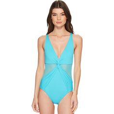 Michael Kors Women Layered Illusion Turquoise Blue V-Neck 1-Pc Mesh Swimsuit Size 6- New With Tags. Retails $114 Fully Lined Removable Padding Ties Behind Neck 77-22 Light Blue V-neck Swimwear For Poolside, Michael Kors Beachwear Swimwear For Summer, Michael Kors Summer Beachwear Swimwear, Michael Kors Summer Beachwear, Michael Kors Swimwear For The Beach, Michael Kors Swimwear For Beach, Mesh Swimsuit, Blue V, Turquoise Blue