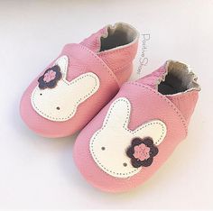 Baby Soft Sole Leather Shoes Infant Moccasins Baby Girls Spring Playtime Booties With Rubber Sole, Cute Pink Booties With Soft Sole, Spring Booties With Soft Sole And Round Toe, Pink Leather Spring Booties, Playful Pink Non-slip Booties, Pink Non-slip Round Toe Booties, Cute Pink Booties With Rubber Sole, Pink Round Toe Booties For First Birthday, Pink Soft Sole Closed Toe Booties