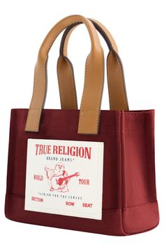 The iconic logo patch adds a well-traveled finish to a versatile canvas mini tote bag featuring a squared base for maximum interior space. 8" H x 7" W x 4" D
 19-29" strap drop
 Dual top handles, optional crossbody strap
 Magnetic top closure
 Textile
 Lined Imported Canvas Shoulder Bag With Embroidered Logo And Rectangular Shape, Rectangular Shoulder Bag With Embroidered Logo For Shopping, Rectangular Shoulder Bag With Embroidered Logo For Daily Use, Casual Logo Bags For On-the-go, Trendy Bags With Embroidered Logo For Daily Use, Trendy Shoulder Bag With Embroidered Logo For Travel, Rectangular Shoulder Bag With Logo Patch For Daily Use, Rectangular Canvas Bag With Embroidered Logo For Shopping, Rectangular Shoulder Bag With Embroidered Logo For Everyday