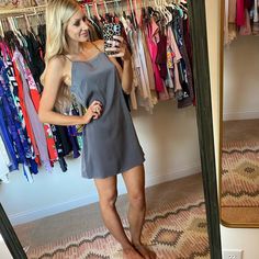 Both Brand New - Never Worn Size Xs - But Fits More Like A Xs/S Gray Summer Dress For Date Night, Gray Mini Dress For Night Out In Summer, Gray Mini Dress For Summer Night Out, Xs Dresses, Boutique Dress, Boutique Dresses, Dresses Xs, Dress Brands, Lush