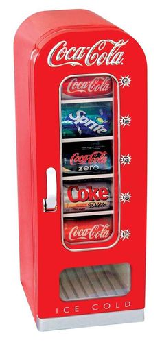 an old fashioned coca cola machine