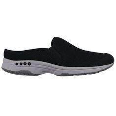 The Takeknit clogs are perfect for walking and light activity. These comfort shoes are easy to slip on and off, plus their removable sock liners absorb shock and provide superior arch support. Size: 6.  Color: Black.  Gender: female.  Age Group: adult. Comfortable Sports Slip-ons With Arch Support, Black Slip-ons With Arch Support, Comfortable Synthetic Slip-on Sneakers For Outdoor, Comfortable Walking Shoes With Removable Insole For Sports, Comfortable Sports Walking Shoes With Removable Insole, Comfortable Lightweight Non-slip Walking Shoes, Non-slip Lightweight Sneakers For Walking, Lightweight Non-slip Sneakers For Walking, Functional Black Slip-on Sneakers With Arch Support