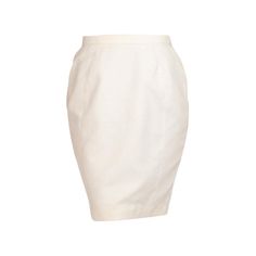 1990S Thierry Mugler White Cotton Piqué Fitted Skirt Mugler White, Diana Ross, Thierry Mugler, Christian Lacroix, Fitted Skirt, A Line Skirts, White Cotton, Chiffon, Fashion Outfits