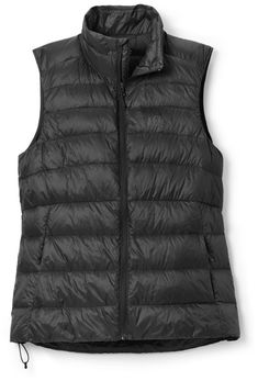 REI Co-op 650 Down Vest - Women's | REI Co-op Womens Black Puffer Vest, Crunchy Leaves, Op Logo, Black Puffer Vest, Crisp Air, Black Puffer, Down Vest, Taupe Color, Rei Co-op