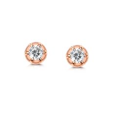 Design The Rose Studs are simply a perfect every day staple - the kind of studs Madonna would wear over classic diamond studs. We love mixing these with our Lily Earrings for an burst of diamonds everywhere effect, or matching them with any of our ear jackets. Details & Dimensions - 0.30 carats (pair)- Sold individually or as a pair Rose Gold Single Diamond Earrings For Anniversary, Timeless Rose Gold Diamond Earrings With Prong Setting, Rose Gold Diamond Earrings With Single Diamond, Rose Gold Diamond Earrings With Single Round Cut, Classic Rose Gold Earrings With Single Diamond, Dainty Rose Gold Earrings With Single Cut Diamonds, Dainty Rose Gold Round Diamond Earrings, Rose Gold Round Cut Earrings With Single Diamond, Rose Gold Diamond Earrings With Brilliant Cut