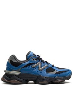 New Balance 9060 "Blue Agate" Sneakers - Farfetch New Balance 9060 Blue, New Balance 9060, New Balance Blue, Mens Casual Dress Outfits, Cool Outfits For Men, Mens Casual Dress, Sneakers Blue, Mens Sportswear, Blue Agate