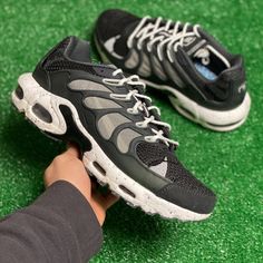 Item: Nike Air Max Terrascape Plus Dn4590-001 Size: Men's U.S. Size 11 Eur Size 45 Condition: New With Defects Refurb | Great Condition, Tried On Outosle Offers Welcome 100% Authentic Black Custom Sneakers With Rubber Sole For Outdoor, Custom Black Sneakers For Outdoor With Round Toe, Black Low-top Custom Sneakers For Outdoor, Outdoor Black Custom Sneakers With Round Toe, Outdoor Custom Black Sneakers With Round Toe, Outdoor Black Custom Sneakers, Black Custom Sneakers With Boost Midsole For Outdoor, Black Custom Sneakers For Outdoor, Black Casual Custom Sneakers For Outdoor