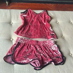 Victoria Secrets Pink Velour Velvet Two Piece Sleep Set Size Small Lightest Wear; Like New! Pink Fitted Loungewear Set, Velvet Two Piece, Victoria Secrets Pink, Victoria Secrets, Sleep Set, Victoria's Secret Pink, Secret Pink, Women's Intimates, Victoria Secret Pink