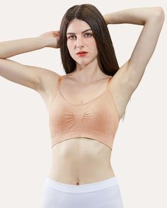 #color_Rose Dust&Full Size_size Cami Bra, Seamless Bra, Wireless Bra, Second Skin, Best Sellers, Scoop Neck, Perfect Fit, Bra, The Originals