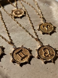 This one is for our Zodiac sign lovers. 14k Gold Filled zodiac necklaces. Gold Zodiac Sign Initial Pendant Jewelry, Celestial Zodiac Sign Gold-plated Jewelry, Celestial Gold-plated Zodiac Jewelry, Gold-plated Celestial Zodiac Jewelry, Gold Zodiac Sign Jewelry, Gold Zodiac Sign Necklace, Gold Zodiac Sign Celestial Necklace, Gold Zodiac Celestial Necklace, Gold Celestial Zodiac Necklace