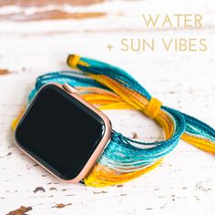 Boho Apple Watch Band Customizable 38mm 40mm 42mm 44mm | Etsy Multicolor Adjustable Watch Bands For Everyday Use, Handmade Bohemian Apple Watch Band, Bohemian Multicolor Bracelet Strap Watch Bands, Bohemian Multicolor Adjustable Apple Watch Band, Blue Bohemian Apple Watch Band With Bracelet Strap, Bohemian Blue Apple Watch Band With Bracelet Strap, Cute Apple Watch Bands, Take Me To The Beach, Pura Vida Bracelets