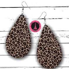 Cheetah Girl Earrings
Handcrafted with MDF wood and stainless steel hooks
$8.00 Bohemian Clip-on Earrings For Party, Chic Metal Dangle Clip-on Earrings, Chic Metal Drop Clip-on Earrings, Trendy Cartilage Earrings For Party, Chic Silver Dangle Clip-on Earrings, Chic Silver Hypoallergenic Jewelry, Glamorous Metal Teardrop Earrings, Handmade Trendy Metal Jewelry, Trendy Drop Clip-on Earrings As Gift