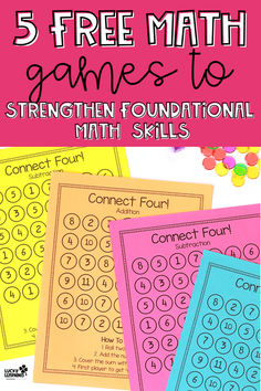 the printable math game for children to practice numbers and counting with their own hands