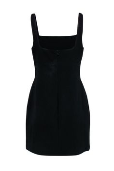 This Halston dress is the perfect addition to your wardrobe! Show off your effortlessly glamorous style with this black, sleeveless mini dress featuring a bold bust cut out - you'll have heads turning with every entrance. And with RSVP ready ease, you'll be ready for every event, all that's missing is statement jewelry, a clutch, and your dancing heels! Size 12 Shell 95% Polyester, 5% Elastane Lining 92% Polyester, 8% Elastane Sleeveless Square neckline Middle cutout Invisible zipper back Bust 3 Fitted Bodice Sleeveless Mini Dress For Work, Sleeveless Fitted Bodice Mini Dress For Work, Sleeveless Mini Dress With Fitted Bodice For Work, Sleek Sleeveless Mini Dress With Fitted Bodice, Sleeveless Sleek Mini Dress With Fitted Bodice, Black Dress With Straight Neckline And Back Zipper, Black Sleeveless Bodycon Dress With Fitted Bodice, Black Mini Dress With Fitted Bodice And Straight Neckline, Sleek Black Mini Sleeveless Dress