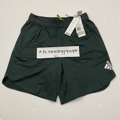 Adidas 7" Heat RDY HIIT Training Shorts Color: Green Tagged Size: Men's S (Check Measurements) Retail: $60 100% Authentic Guaranteed Actual Measurements: Waist: 27" unstretched - will fit up to 32" Rise: 11" Inseam: 7" Leg Opening: 12" Details: PIQUÉ WORKOUT SHORTS MADE IN PART WITH PARLEY OCEAN PLASTIC. Keep your cool during your most intense training sessions when you wear these adidas shorts. Can't decide between spin class or outdoor boot camp? Then don't. Do either one and stay dry and comf Hiit Training, Spin Class, Outdoor Boots, Adidas Shorts, Boot Camp, Outdoor Men, Training Shorts, Active Wear Shorts, Active Shorts