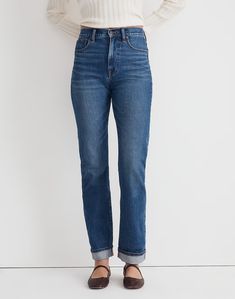 The '90s Straight Jean in Penwood Wash: BCRF Selvedge Edition Straight Jeans Outfits, 90s Straight Jeans, Jeans Outfits, Denim Details, Jeans For Sale, Straight Jeans, Stretch Denim, Snug Fit, Straight Leg Jeans