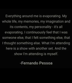 a quote from femando pesoa about being in love with someone