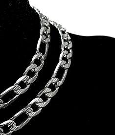 Awesome men and women chain,stainless steel  silver,Figaro chain.Necklace for men,Gift for women,Gift for men.Silver chain,Jewelry for women,Necklace Chain. All Products are Shipped with Gift Package. All of our products are handcrafted and ± 5% deviation may occur in grams and sizes Message us if you have any questions - I usually reply right away or in a couple of hours. In the meantime browse the entire store! always happy to wear it  SHIPPING UPGRADES: If you need to receive the item sooner, Men Silver Chain, Silver Figaro Chain Necklace, Silver Chain Jewelry, Silver Figaro Chain, Chain Necklace For Men, Gold Disc Necklace, Golden Rutilated Quartz, Figaro Chain Necklace, Women Chain