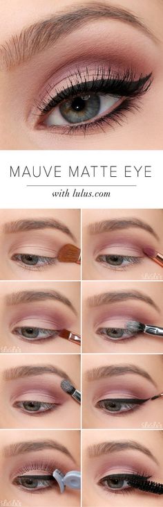 How To: Step By Step Eye Makeup Tutorials And Guides For Beginners Mat Makeup, Make Up Mata, Mekap Mata, Make Up Tutorials, Makeup Tip, Linda Hallberg, Smink Inspiration, Makijaż Smokey Eye, Eye Tutorial