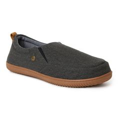 Inspired by bonfire nights and outdoor adventures, these closed back slippers are a must for all-day comfort. Shock-absorbing insoles offer unbeatable support alongside durable, skid-resistant indoor/outdoor outsoles crafted with an eco-friendly rubber blend. Plus, our signature memory foam designs promise constant coziness with every step! QUALITY MATERIALS: Microwool and microsuede uppers pair with natural wool blend lining to create comfortable and durable slippers. "COLORADO" OUTSOLE: Alpine Comfortable Slip-on Slippers For Outdoor, Comfortable Non-slip Slip-ons For Outdoor, Non-slip Slip-on Slippers For Outdoor Activities, Cushioned Round Toe Slippers For Outdoor Activities, Cushioned Footbed Slippers For Outdoor Activities, Outdoor Slippers With Textured Footbed And Round Toe, Comfortable Outdoor Slippers With Round Toe, Outdoor Non-slip Slip-ons, Casual Round Toe Outdoor Slippers