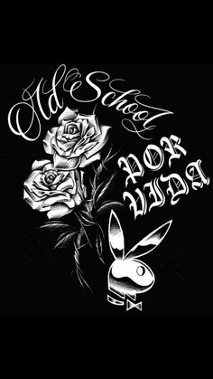 a black and white drawing of roses with the words, one smile at each other