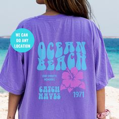 "Siesta beach shirt, Beach tshirt, Aesthetic clothes, y2k clothing, Preppy clothes, Trendy tshirt Trendy shirts: https://etsy.me/3MywvSr Trending sweatshirt: https://etsy.me/3iSkkmg Vacation shirts: https://etsy.me/3BcsHPQ 💡 HOW TO PLACE YOUR ORDER: 1. Please Check and Review all the Photos 2. Select your Shirt Color and Size from drop down menu 3. Choose your Quantity as much as you want 4. Click \"Add To Cart\". You can go back to add more of your favorite items 5. Click \"Proceed to Check Ou Purple Summer Vacation Shirt, 90s Style Relaxed Fit Summer T-shirt, 90s Style Summer Screen Print T-shirt, Y2k Style Tops For Beach Vacation, Purple Short Sleeve Beach Top, Purple Short Sleeve Vacation Tops, Purple Short Sleeve Top For Vacation, 90s Style Cotton T-shirt For Beach, 90s Cotton T-shirt For Beach