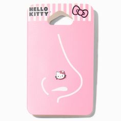 Rock Hello Kitty®'s adorable face on your nose with this super cute nose stud! The stainless steel post has an enamel Hello Kitty face design, complete with her iconic pink bow.Nose Stud by Hello Kitty® And Friends Finish: Silver-tone Size: 20G/0.8MM Closure: Post Material: Stainless steel, Metal - Claire's Hello Kitty® Enamel Face 20G Nose Stud Cute Nose Studs, Cute Nose, Hello Kitty Face, Images Hello Kitty, Hello Kitty Jewelry, Hello Kitty Rooms, Kitty Clothes, Hello Kitty Clothes, Hello Kitty Aesthetic