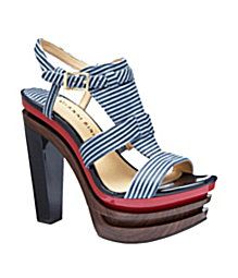 Sailor Shoes, Cute Womens Shoes, Cinderella Slipper, Chunky Platform Sandals, Gianni Bini Shoes, Nautical Fashion, Earn Cash, Chunky Platform, Gianni Bini