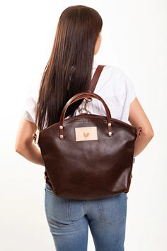 Mocha Tuscan Leather Convertible Backpack 2.0 – Meanwhile Back on the Farm Everyday Use Brown Backpack With Detachable Handle, Daily Saddle Bag With Double Handle, Brown Double Handle Backpack With Top Carry Handle, Everyday Backpack With Leather Top Handle, Leather Backpack With Top Carry Handle, Daily Use Backpack With Leather Top Handles, Brown Satchel With Detachable Handle, Brown Everyday Backpack With Top Handle, Brown Backpack With Detachable Handle For Daily Use