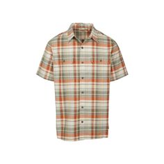 More than just a handsome shirt, the RedHead Ripstop Rock Creek Plaid Short-Sleeve Shirt for Men delivers lightweight, breathable comfort for your everyday adventures. Made of 100% cotton, this plaid shirt offers a relaxed feel and a durability that will last for years. The Ripstop Rock Creek men's shirt from RedHead comes detailed with a sharp-looking stand-up collar, set-in sleeves, button-down front, and 2 flap pockets on the chest. It also has a slightly rounded hem, so it tucks in well. Body Length (Based on Size L): 32". Machine wash. Imported. Made of 100% cotton Lightweight, breathable comfort Ripstop fabric is extra durable Handsome plaid pattern 2 flap pockets at chest Slightly rounded hem Casual Short Sleeve Shirt For Summer Outdoor Activities, Cotton Camp Shirt With Relaxed Fit For Outdoor, Relaxed Fit Cotton Camp Shirt For Outdoor, Casual Cotton Shirt For Outdoor, Relaxed Fit Cotton Short Sleeve Shirt For Outdoor, Casual Short Sleeve Camp Shirt For Outdoor Activities, Short Sleeve Shirt For Outdoor Activities, Relaxed Fit Short Sleeve Shirt For Outdoor Activities, Relaxed Fit Short Sleeve Shirt For Outdoor