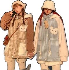 Harajuku Style Cotton Outerwear With Pockets, Beige Cotton Long Sleeve Hooded Jacket, Beige Cotton Hooded Jacket, Hooded Beige Outerwear With Patchwork, Beige Hooded Outerwear With Patchwork, Beige Long Sleeve Cotton Hooded Jacket, Beige Cotton Hooded Jacket With Long Sleeves, Harajuku Style Winter Cotton Outerwear, Cute Beige Long Sleeve Outerwear