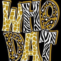 the word wild is written in gold and white letters on a black background with an animal print pattern