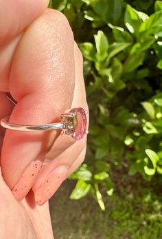 🌟 Welcome to Shine Bright Crystals! 🌟 Stay in the loop with our latest arrivals and thrilling giveaways by following us on Instagram: @ShineBrightCrystals 📏 Size: 8.25 Step into a world of color with our Watermelon Tourmaline Ring in Sterling Silver, size 8.25. This beautifully handcrafted ring features the distinctive pink and green hues of watermelon tourmaline, making it a standout piece for any jewelry collection. 🍉💍 Vibrant Watermelon Tourmaline: Celebrated for its unique color split, each stone showcases a natural palette of deep greens and rich pinks. Elegant Sterling Silver Setting: Crafted with high-quality sterling silver that complements the gemstone's natural beauty. Perfectly Sized: The size 8.25 ring ensures a comfortable fit, ideal for daily wear or special occasions. H Pink Round Cut Tourmaline Jewelry, Pink Tourmaline Jewelry With Prong Setting, Tourmaline Jewelry With Prong Setting, Gift, Tourmaline Jewelry With Prong Setting, Round Tourmaline Promise Ring, Pink Round Tourmaline Jewelry, Round Cut Tourmaline Promise Ring, Tourmaline Crystal Ring For Promise, Tourmaline Gemstone Crystal Promise Ring