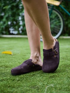 Step into style and comfort with the MAIBULUN Cruise Anywhere Suede Clog in dirt resistant chocolate. These versatile clogs are perfect for any occasion, from a relaxing weekend cruise to a busy day of errands. The soft suede material and slip-on design make them a must-have for any shoe collection. Go anywhere in style with these clogs. 0.78" Heel Slip-on / buckle closure Hard Cushioned footbed Suede 100% leather upper Leather lining EVA sole Brown Casual Clogs For Outdoor, Brown Casual Mules For Outdoor, Casual Brown Clogs For Outdoor, Brown Round Toe Clogs For Outdoor Activities, Casual Brown Clogs For Outdoor Activities, Casual Brown Mules For Outdoor, Brown Clogs With Rubber Sole For Outdoor Activities, Comfortable Brown Mules For Outdoor, Brown Outdoor Mules With Cushioned Footbed