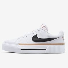 PRODUCT PRODUCT : Nike Women's Court Legacy Lift Shoes Sneaakers - White (DM7590-100) SIZE : US(cm) - US 5 ~ 9 (22cm~26cm) SHIPPING All our shipping includes tracking number We ship worldwide. All orders will be shipped from South Korea. We ship your orders within 3 business days after the payment. Please check whether your address is correct. We only ship to the address listed in the ebay It might take more than usual by any unexpected events including weather condition, no nonstop shipping, cu Court Legacy Lift, New Nike, Nike Air Force Sneaker, Tracking Number, South Korea, Nike Women, Mom Jeans, Sneakers Nike, Nike